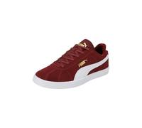 PUMA Puma Club II, Scarpe da Ginnastica Unisex - Adulto, Rosso Intenso Puma Bianco Puma Oro, 42.5 EU