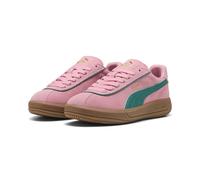 Puma Puma Club Klassika Sneaker da Donna, Pinkscape Wild Green Puma Gold, 37 EU