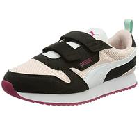 PUMA R78 V PS, Scarpe da Ginnastica, Rosa (Lotus White Black), 31 EU