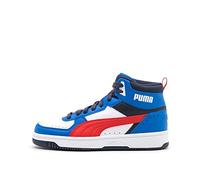PUMA Puma Rebound Joy blocked Junior - Sneakers alte da ragazzo Blu 04 White/Red/Blue