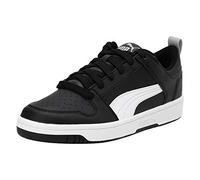 PUMA Rebound Layup Lo SL Jr, Sneaker, Multicolor Black White High Rise, 37 EU