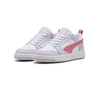 Puma Puma Rebound V6 Lo JR - Scarpe da Ginnastica Unisex, Lilac Frost-Magic Rose-Puma White,