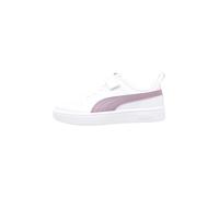 PUMA Puma Rickie Ac Ps, Scarpe da ginnastica, Unisex - Bambini e ragazzi, Bianco E Rosa, 35 EU
