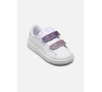 Puma - Puma Smash 3.0 L Glitter Velcro V Inf Bianco - Sneakers 22 Bianco