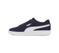 PUMA Smash 3.0 SD JR, Scarpe da Ginnastica Unisex-Adulto, Navy White, 39 EU