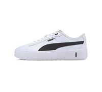 PUMA PUMA Smash Platform v2 L, Scarpe da Ginnastica, Donna, Bianco (Puma White/Puma Black), 38 EU