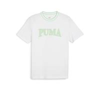 PUMA PUMA Squad Big Graphic Tee - Tee Adulti Unisex, PUMA White-Fresh Mint,