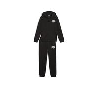 PUMA PUMA SQUAD Full-Zip Sweat Suit FL B - Tuta Ragazzi, PUMA Black, 683318 176
