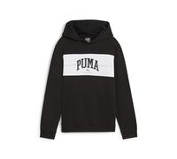 Felpa con cappuccio Puma Squad nero bianco junior - 164