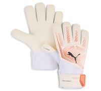 PUMA PUMA ULTRA Play RC, Guanti da portiere Ragazzi, PUMA White-Glowing Red-PUMA Black, 7