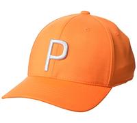Puma pumagolf P cap Uomo, Rickie Orange-Cool Mid Gray, Taglia Unica
