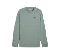 Puma PUMATECH Crew Dk, Felpe dell'equipaggio Uomo, Green Moon,
