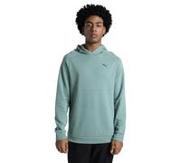 Puma PUMATECH Hoodie Dk, Felpe con Cappuccio Uomo, Green Moon,