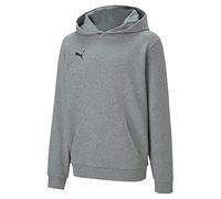 Puma PUMHB teamGOAL 23 Casuals Hoody Jr Felpa, Unisex Bambini, Medium Gray Heather, 176