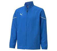 PUMA PUMHB Teamrise Sideline Jacket Jr Giacca Tuta, Unisex bambini, Electric Blue Lemonade Black, 176