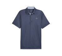 PUMA Pure 2.0 Circle Cat Golf Polo Men, Abbigliamento, Deep Navy/Bianco Glow, 3XL 3XL