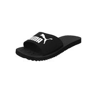 PUMA Purecat, Sandali a ciabatta Unisex - Adulto, Black White, 40.5 EU