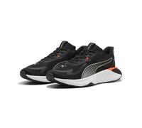 PUMA PWR Hybrid TR, Cross Trainer Unisex-Adulto, Nero Bianco Rosso Glowing Grigio Echo, 43 EU