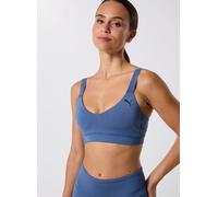 Puma - Pwrshape Bra - Low Blu - Abbigliamento L Blu