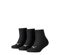Calzini 3/4 PUMA bambini confezione da 3, Nero/Altro 23-26