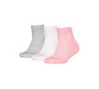 PUMA QUARTER 3P, Calzini, Unisex - Bambini e ragazzi, Rose Water - New, 35-38