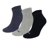 Puma Quarter Calzini 3 Paia Donna Uomo Adulto Unisex Caviglia Sportivo Sport