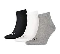 PUMA Quarter Calzini Unisex - Adulto (Pacco da 3)