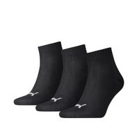 PUMA QUARTER PLAIN 3PK SOCKS 35