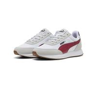 PUMA R78 LIGHTWIND, Scarpe da Ginnastica Unisex-Adulto, Cool Light Gray-Dark Crimson White, 42.5 EU