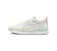 PUMA R78, Scarpe da Ginnastica Unisex-Adulto, Bianco White/Peach Parfait, 37.5 EU