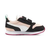 PUMA R78 V PS, Scarpe da Ginnastica, Rosa (Lotus White Black), 34 EU