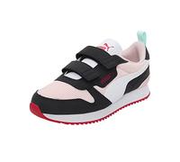 PUMA R78 V PS, Scarpe da Ginnastica, Rosa (Lotus White Black), 34 EU