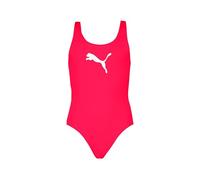 PUMA Raceback Costume da Bagno, Rose Red, 152 Ragazze