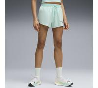 PUMA RACEDAY ULTRAWEAVE 3" Split Shorts Women, Abbigliamento, Mint Melt, L L