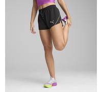 PUMA RACEDAY ULTRAWEAVE 3" Split Shorts Women, Abbigliamento, Nero, XXL XXL