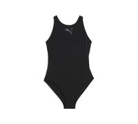 PUMA Racerback Swimsuit Women, Abbigliamento, Nero, M M