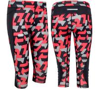 PUMA Ragazza 3/4 Stretto Sport Legging Corsa Capri Pantaloni Bambini Camo Nero/