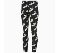 Puma Ragazze Amplified 3/4 Leggings Pantaloni Sport Nero Ovunque Stampa 581448
