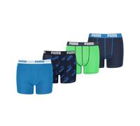 Puma Ragazzi Boxer, 4er Pacco - Base Boxer Aop - Ecom , Cotone Elasticizzato G