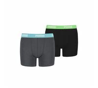 Puma Ragazzi Boxer Bambini Cotone Elasticizzato Tinta Corti Slip Intimo 2 Paia