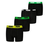 Puma Ragazzi Boxer Pantaloncini, 4er Pacco - Everyday Base Boxer Ecom 4P, Cotone