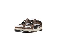 PUMA Rbd Break Low, Scarpe da Ginnastica Unisex-Adulto, White Black Flat Bronze, 44 EU