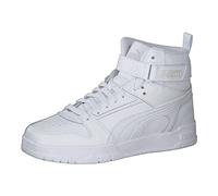 PUMA Rbd Game Jr - Sneaker unisex per bambini, Puma White PUMA White PUMA Team Gold, 38.5 EU