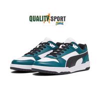 Puma RBD Game Low Bianco Verde Scarpe Shoes Uomo Sportive Sneakers 386373 21