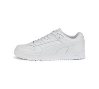 PUMA Rbd Game Low, Scarpe da Ginnastica Unisex - Adulto, Puma White Puma White Puma Team Gold, 45 EU
