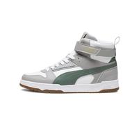 PUMA RBD Game, Sneaker Unisex - Adulto, White Eucalyptus Concrete Gray Gold, 43 EU