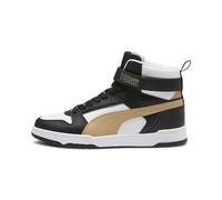 PUMA RBD Game, Sneaker Uomo, White Sand Dune Black Gold, 42 EU