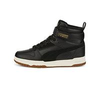 Puma RBD Game WTR Jr - Scarpe da Ginnastica Gioventù Unisex, Puma Black-Puma Black-Puma Team Gold,