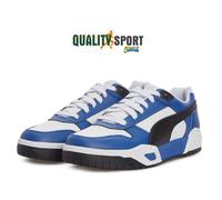 Puma Rbd Tech Classic Bianco Nero Blu Scarpe Uomo Sportive Sneakers 396553 03