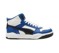 PUMA Rbd Tech Mid Shoes, Scarpe da Ginnastica Uomo, White Black Cobalt Glaze, 44.5 EU